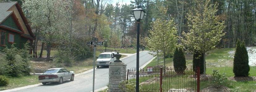 More neighborhood streets